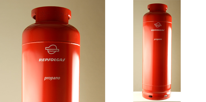 Garrafa com 35 kg gás Propano